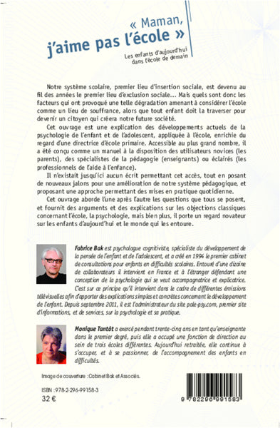 Maman, j'aime pas l'école