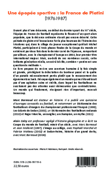 Une épopée sportive: la France de Platini
