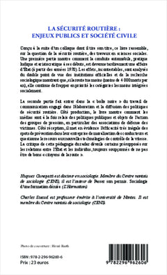 La sécurité routière : enjeux publics et société civile: Une formation au radar