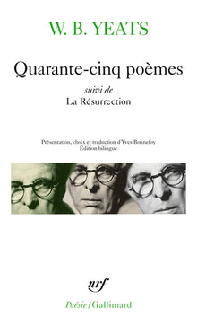 Quarante cinq poemes de w.b yeats