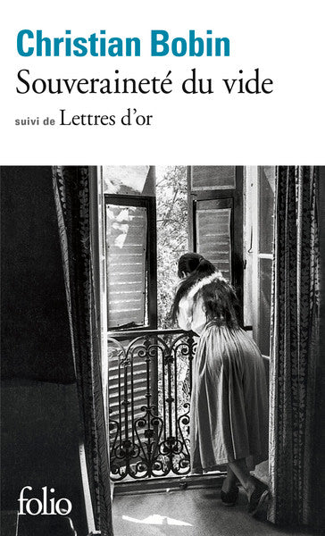 souveraineté du vide / lettres d'or