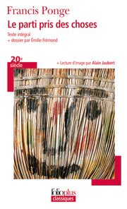 Le Parti pris des choses