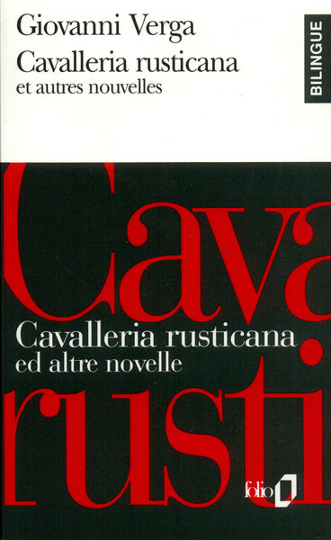 Cavalleria rusticana et autres nouvelles