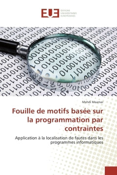 Fouille de motifs basée sur la programmation par contraintes