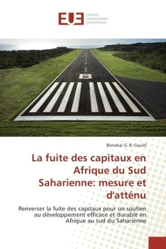 La fuite des capitaux en Afrique du Sud Saharienne: mesure et d'atténu