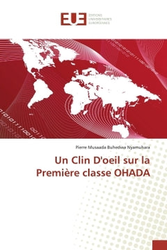 Un Clin D'oeil sur la Premiere classe OHADA