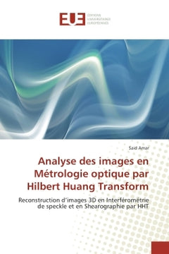 Analyse des images en Métrologie optique par Hilbert Huang Transform
