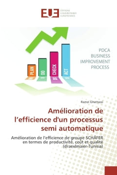 Amelioration de l'efficience d'un processus semi automatique