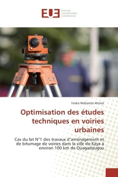 Optimisation des études techniques en voiries urbaines