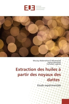 Extraction des huiles A partir des noyaux des dattes