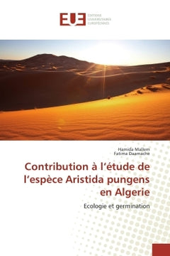 Contribution à l'étude de l'espèce Aristida pungens en Algérie