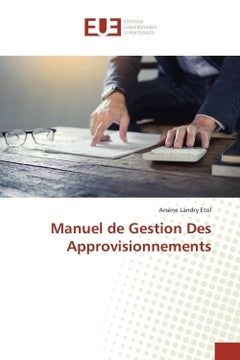 Manuel de gestion des approvisionnements
