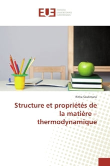 Structure et proprietes de la matiere - thermodynamique