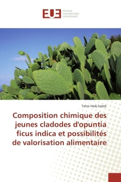Composition chimique des jeunes cladodes d'opuntia ficus