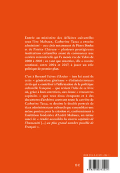 Catherine Tasca dialogue avec Bernard Faivre d'Acier