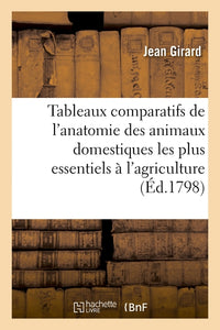 Tableaux comparatifs de l'anatomie des animaux domestiques les plus essentiels à l'agriculture