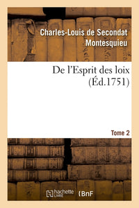 De l'esprit des lois