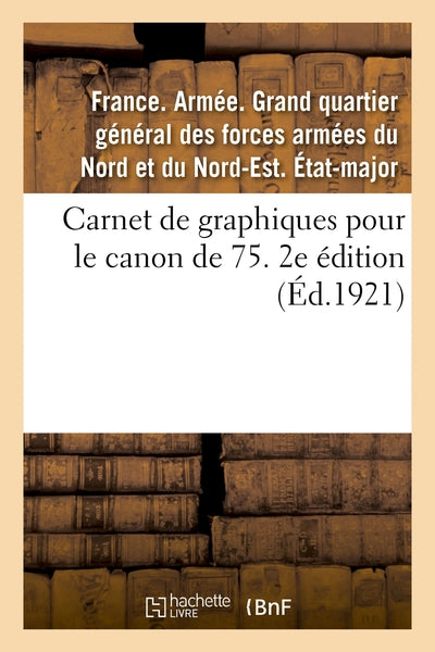 Carnet de graphiques pour le canon de 75. 2e édition