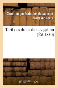 Tarif des droits de navigation