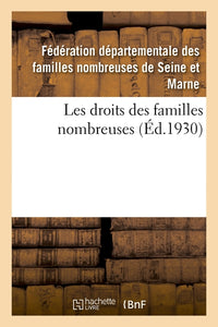 Les droits des familles nombreuses