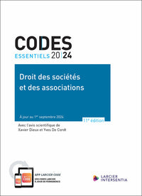 Code essentiel - Droit des sociétés et des associations 2024