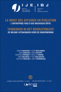 L'entreprise face à ses nouveaux défis / De nieuwe uitdagingen voor de onderneming