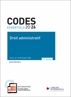 Code essentiel - Droit administratif 2026 - À jour au 15 décembre 2025