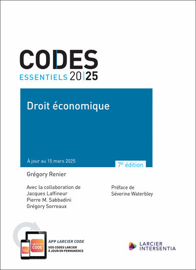 Code essentiel - Droit économique 2025