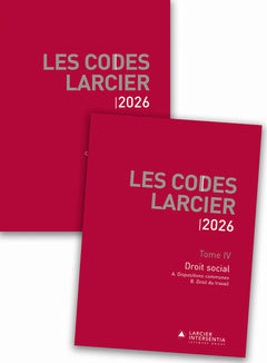 Code Larcier - Tome IV - Droit social - À jour au 1er mars 2026