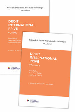 Pack Droit international privé (volume 1 et 2)