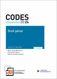 Code essentiel - Droit pénal 2024