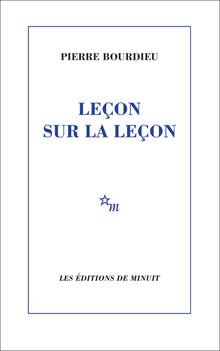 Leçon sur la leçon