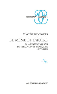 Le même et l'autre