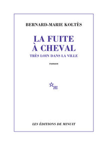 La fuite à cheval très loin dans la ville