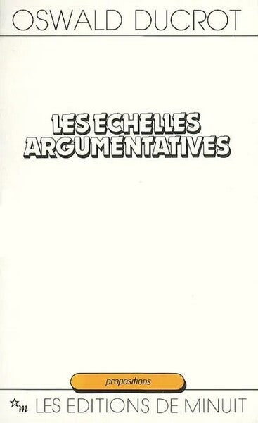 Les Echelles argumentatives
