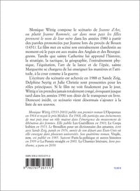 Jeanne d'Arc, ou plutôt Jeanne Rommée, car dans mon pays les filles prennent le nom de leur mère