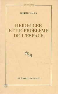 Heidegger et le problème de l'espace