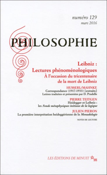 Lectures phénomenologiques