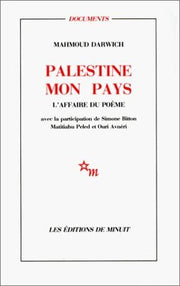 Palestine mon pays l'affaire du poème
