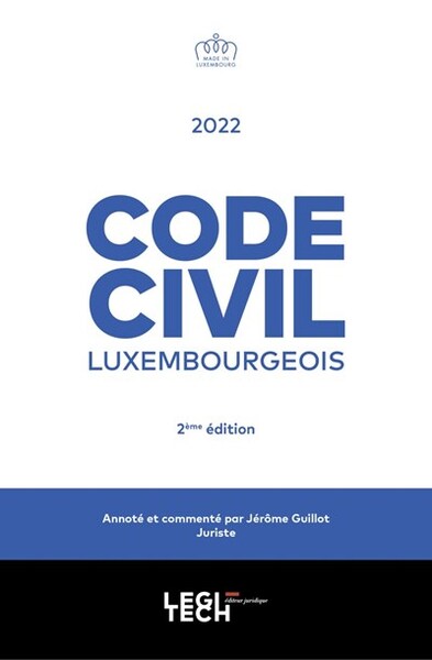 Code civil luxembourgeois 2022