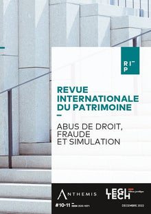 Abus de droit, fraude et simulation