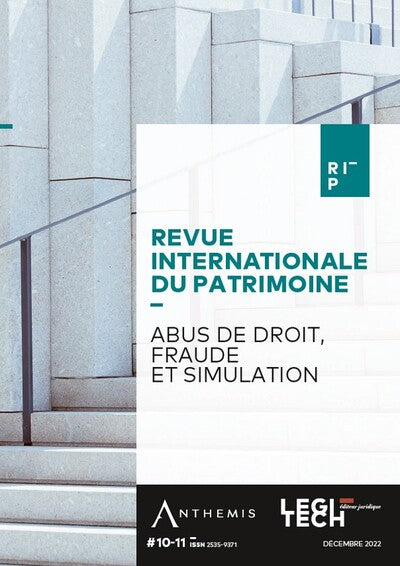Abus de droit, fraude et simulation
