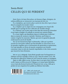 celles qui se perdent