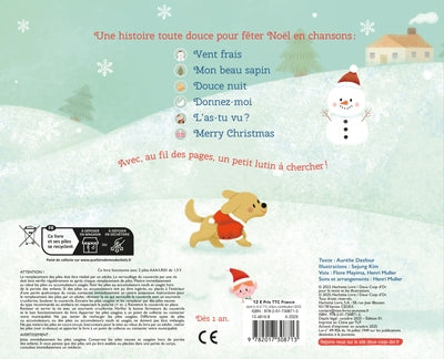 Mon Noël en chansons - livre sonore avec boitier