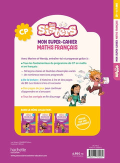 Les Sisters Mon super-cahier de maths et français CP