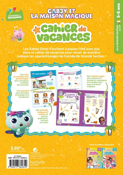 Gabby et la maison magique - Cahier de vacances 2026 - De la Grande Section au CP