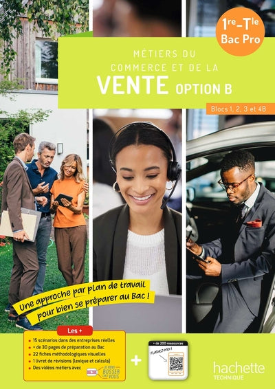 Métiers du commerce et de la vente option B 1re/Term Bac Pro (détachable) - Éd. 2025