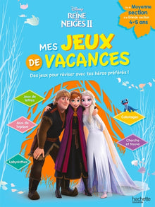 Disney - La Reine des neiges 2 - De la Moyenne Section à la Grande Section - Mes jeux de vacances 2025