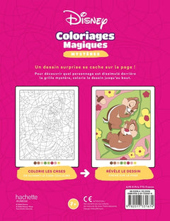 DISNEY - Mes Coloriages Magiques Mystères - Mignon & Tout Doux