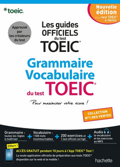 Grammaire - Vocabulaire TOEIC® (conforme aux  tests TOEIC®)